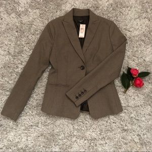 Ann Taylor Petite One Button Blazer
